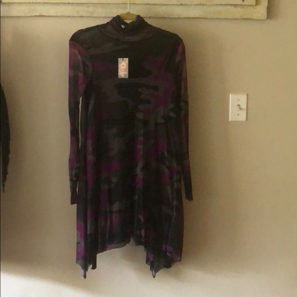 Camouflage dress with tags